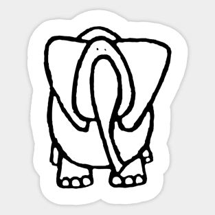 Cute Elelphant Sticker